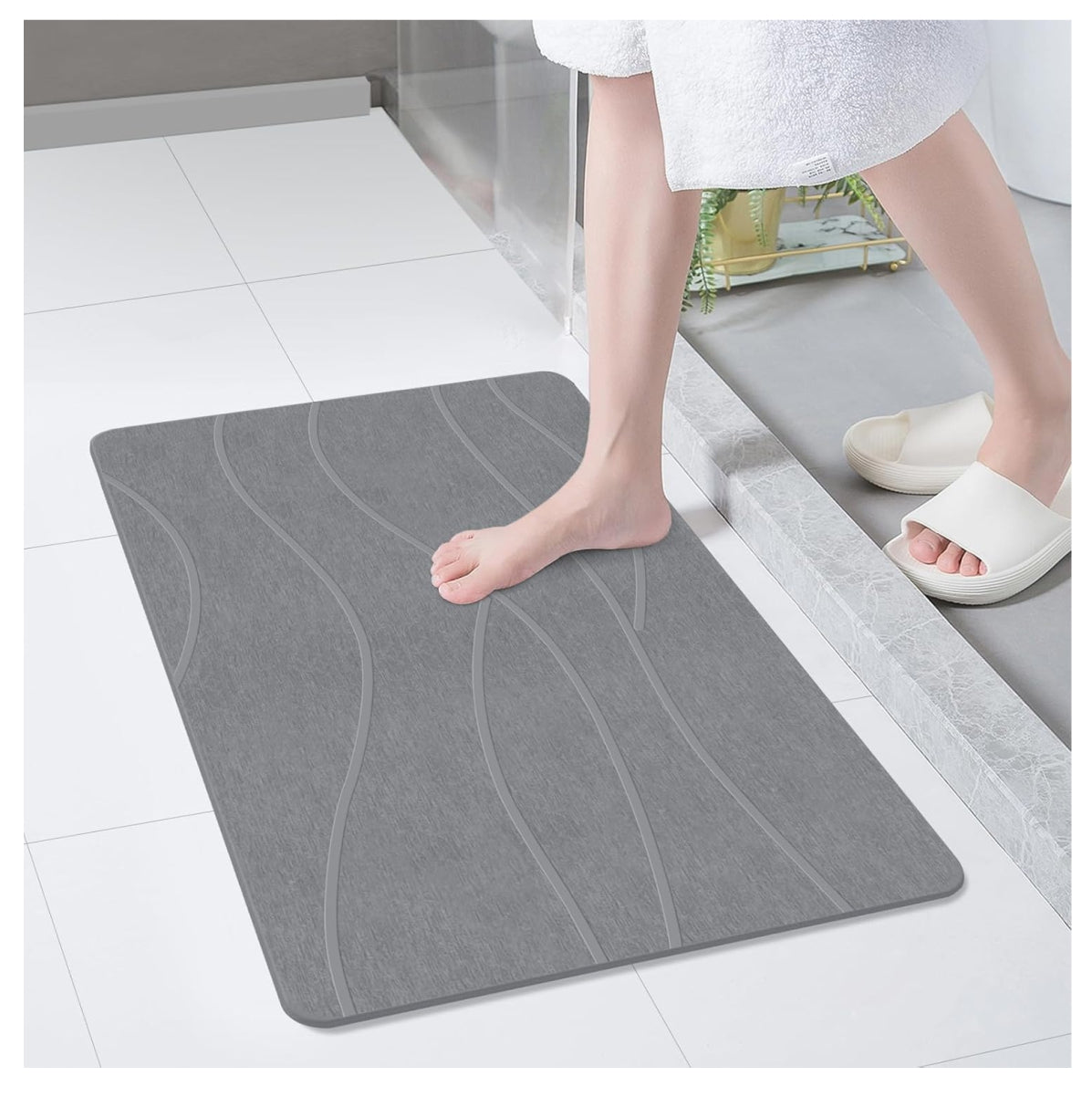 TAPETE DE PIEDRA DIATOMEAS ABSORBENTE – ENVÍO GRATIS 🇨🇴