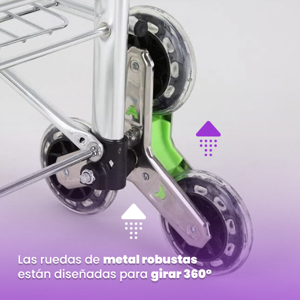 CARRITO DE COMPRAS PARA ESCALERAS - ENVÍO GRATIS 🇨🇴