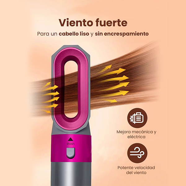 CEPILLO ELÉCTRICO SECADOR PELO 5 EN 1 - ENVÍO GRATIS 🇨🇴