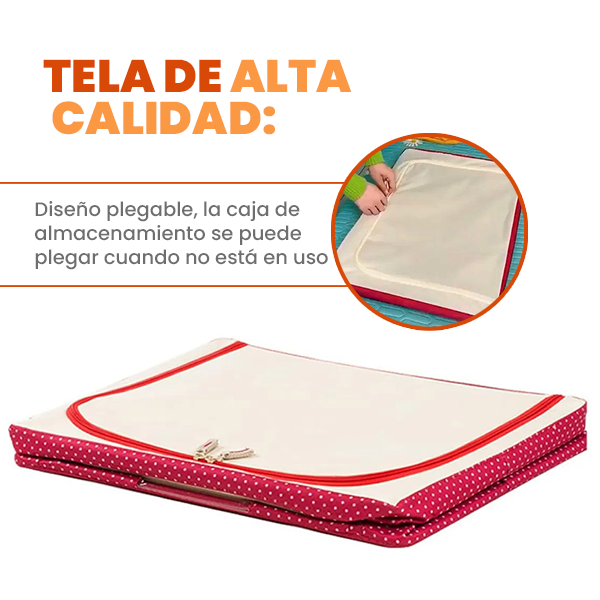 ORGANIZADOR PLEGABLE PARA COBIJAS Y CUBRELECHOS - ENVÍO GRATIS 🇨🇴