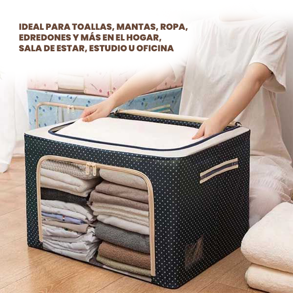 ORGANIZADOR PLEGABLE PARA COBIJAS Y CUBRELECHOS - ENVÍO GRATIS 🇨🇴
