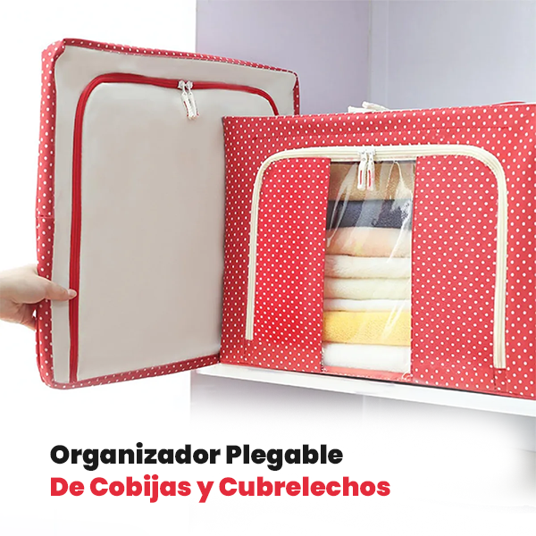 ORGANIZADOR PLEGABLE PARA COBIJAS Y CUBRELECHOS - ENVÍO GRATIS 🇨🇴