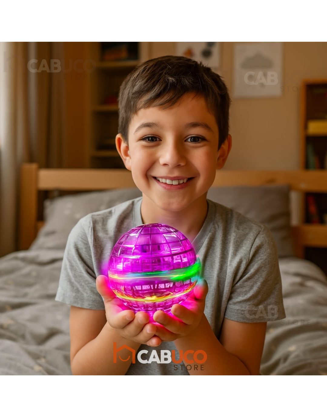 PELOTA VOLADORA INTERACTIVA PARA NIÑOS – DIVERSIÓN, CREATIVIDAD Y AVENTURA EN EL AIRE- ENVÍO GRATIS 🇨🇴