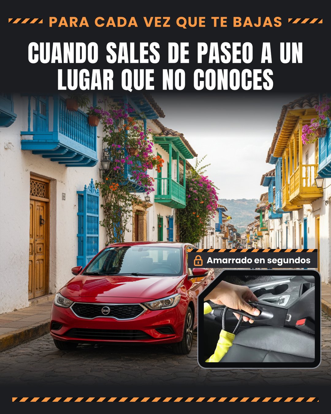 Cuando sales de paseo a un lugar que no conoces