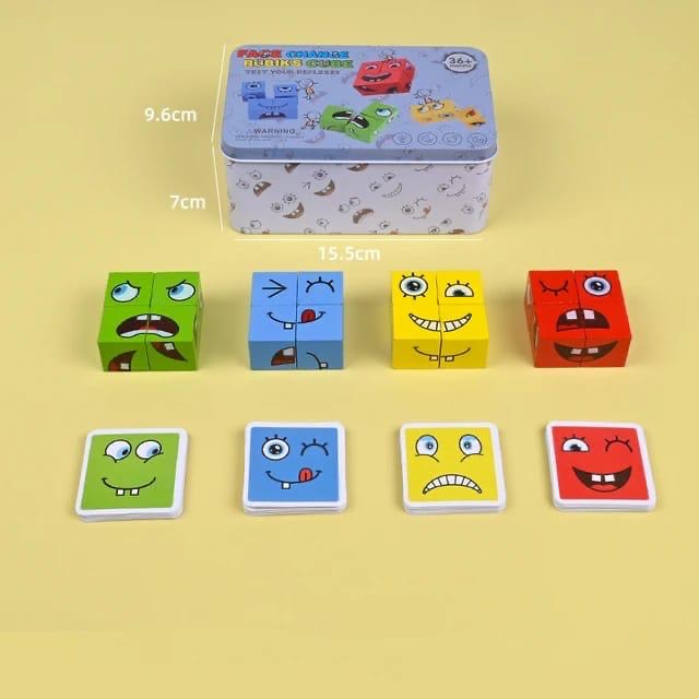 JUEGO DE MESA CAMBIA LA CARA MONTESSORI – ENVÍO GRATIS 🇨🇴