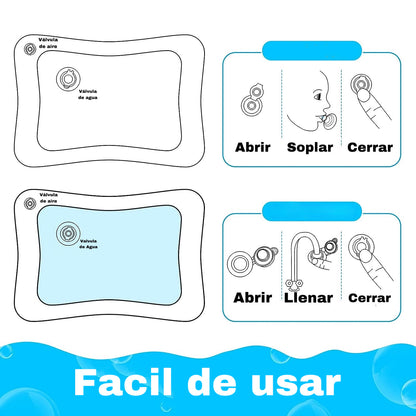 TAPETE DE AGUA INTERACTIVO PARA BEBÉS - ENVÍO GRATIS 🇨🇴