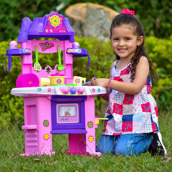 COCINA INFANTIL CON LUCES Y SONIDOS - ÚLTIMAS UNIDADES DISPONIBLES - ENVÍO GRATIS 🇨🇴