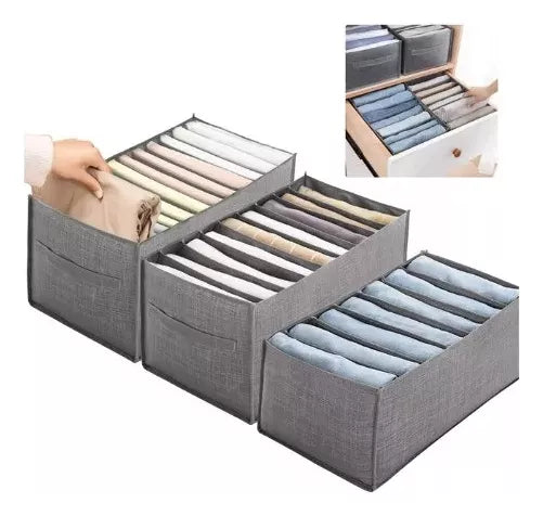 SET ORGANIZADOR DE ROPA (3 PIEZAS) - ENVÍO GRATIS 🇨🇴