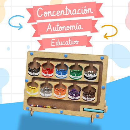 JUEGO MONTESSORI LABERINTO MAGNÉTICO - ENVÍO GRATIS 🇨🇴