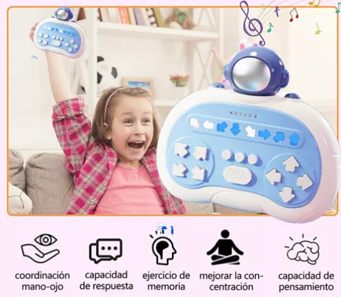 POP IT JUEGO ELECTRÓNICO – ¡ENTRETENIMIENTO COGNITIVO SIN PANTALLAS!