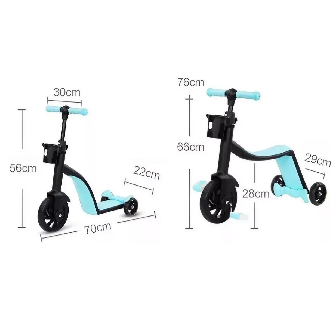 TRICICLO 3 EN 1: MONOPATÍN, BICI Y TRICICLO EN UN SOLO JUGUETE – ENVÍO GRATIS 🇨🇴