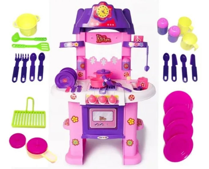 COCINA INFANTIL CON LUCES Y SONIDOS - ÚLTIMAS UNIDADES DISPONIBLES - ENVÍO GRATIS 🇨🇴