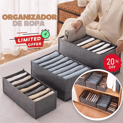 SET DE 3 ORGANIZADORES DE ROPA – ¡LLÉVATE 3 POR EL PRECIO DE 1! - ENVÍO GRATIS 🇨🇴