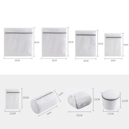 SET X8 BOLSAS DE MALLA PARA LAVAR ROPA – PROTEGE TU ROPA DELICADA 🇨🇴