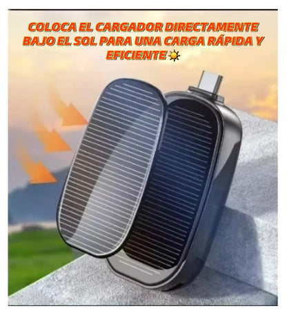 CARGADOR SOLAR PORTATIL PARA CELULAR - ENVÍO GRATIS 🇨🇴