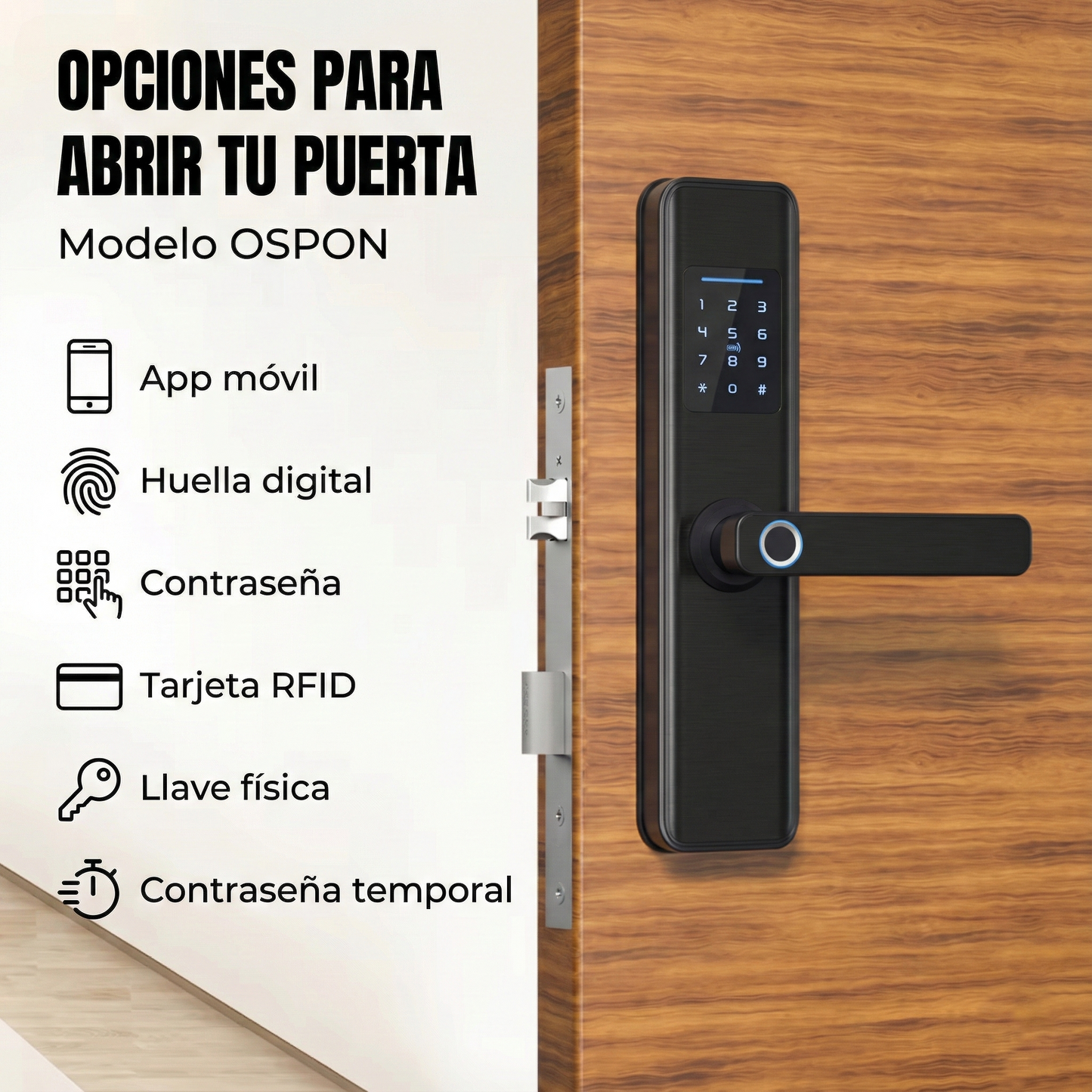 CERRADURA INTELIGENTE – LA SEGURIDAD DE TU HOGAR EN TUS MANOS – ENVÍO GRATIS 🇨🇴
