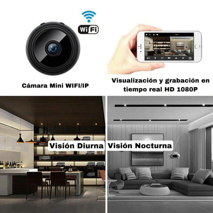 MINI CÁMARA WIFI A9 HD 1080 - SEGURIDAD PARA TU HOGAR - ENVÍO GRATIS 🇨🇴