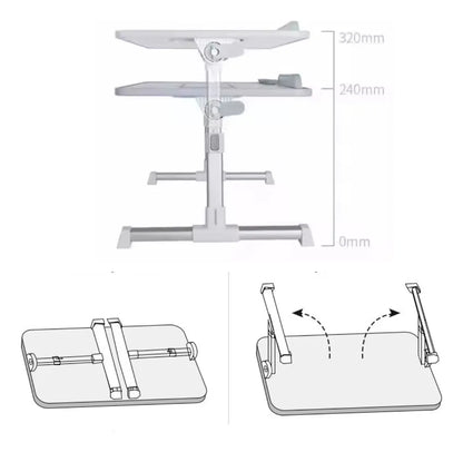 MESA PLEGABLE PARA COMPUTADOR  – COMODIDAD Y FUNCIONALIDAD – ENVÍO GRATIS 🇨🇴