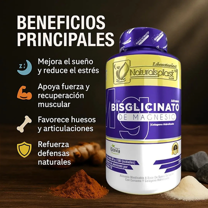 BISGLICINATO DE MAGNESIO - RECUPERA TU EQUILIBRIO -  ENVÍO GRATIS 🇨🇴