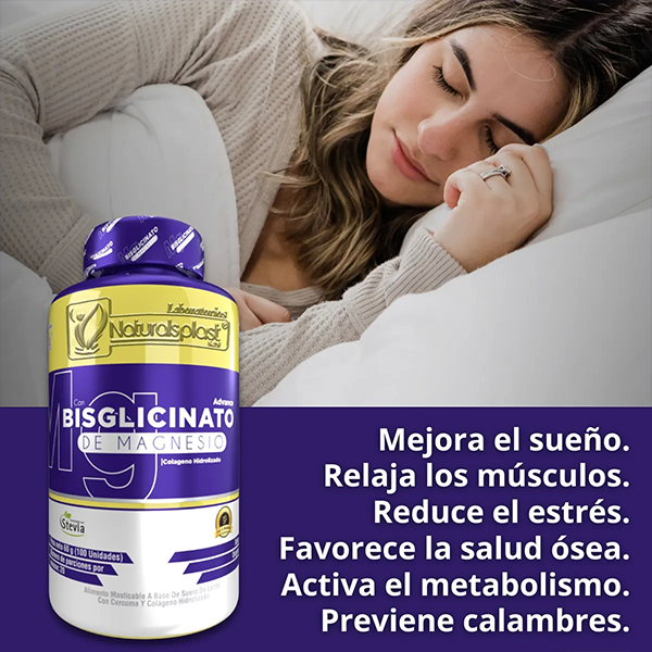 BISGLICINATO DE MAGNESIO - RECUPERA TU EQUILIBRIO -  ENVÍO GRATIS 🇨🇴
