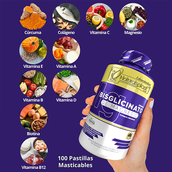 BISGLICINATO DE MAGNESIO - RECUPERA TU EQUILIBRIO -  ENVÍO GRATIS 🇨🇴