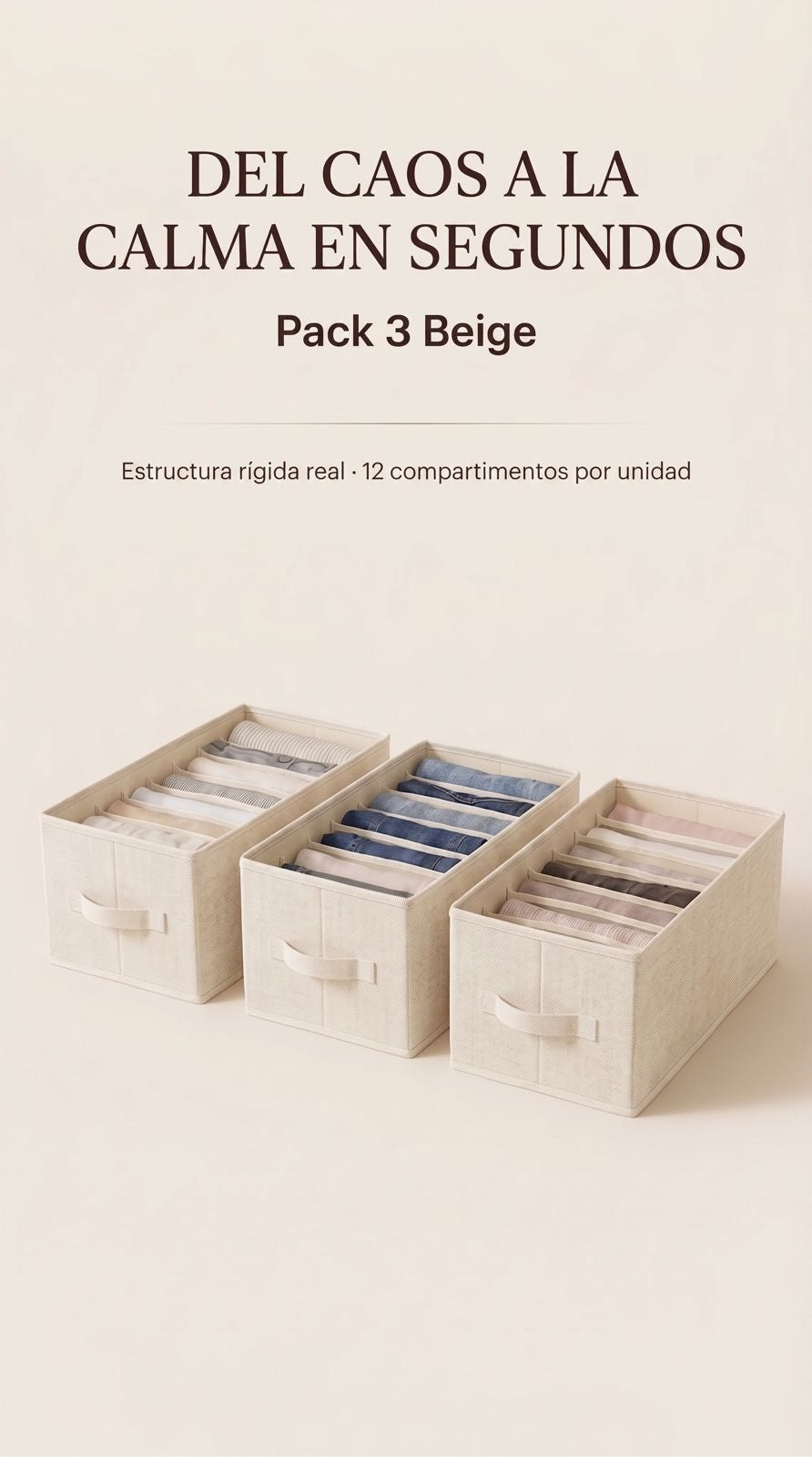 SET ORGANIZADOR PLEGABLE RÍGIDO 9 COMPARTIMENTOS - ¡COMPRA 1 Y LLÉVATE 3 + ENVÍO GRATIS! 🚚 (Copia)