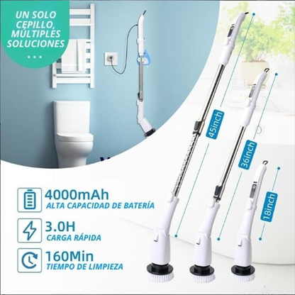CEPILLO LIMPIADOR ELÉCTRICO GIRATORIO - ENVÍO GRATIS 🇨🇴