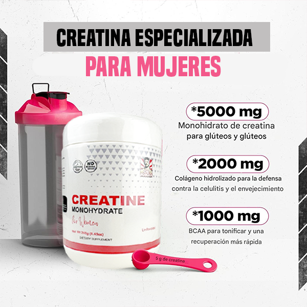 CREATINA MONOHIDRATADA - ENVÍO GRATIS 🇨🇴
