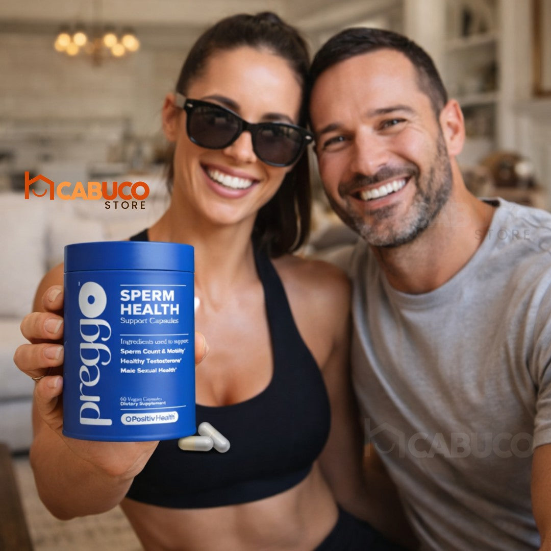 SPERM HEALTH PREGGO – SALUD MASCULINA – ENERGÍA, CALIDAD ESPERMÁTICA Y VITALIDAD – ENVÍO GRATIS 🇨🇴