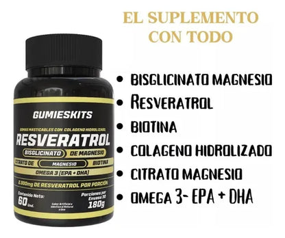 RESVERATROL – EL SECRETO ANTI-EDAD QUE REVITALIZA TU JUVENTUD – ENVÍO GRATIS 🇨🇴