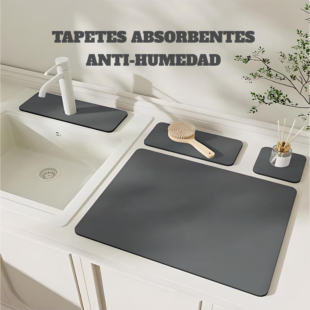 SET X4 TAPETES ABSORBENTES MULTIUSO – ENVÍO GRATIS 🇨🇴