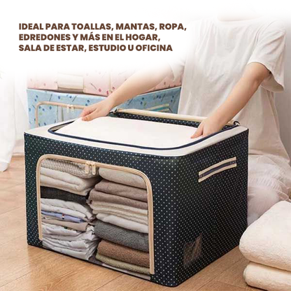 ORGANIZADOR PLEGABLE PARA COBIJAS Y CUBRELECHOS - ENVÍO GRATIS 🇨🇴