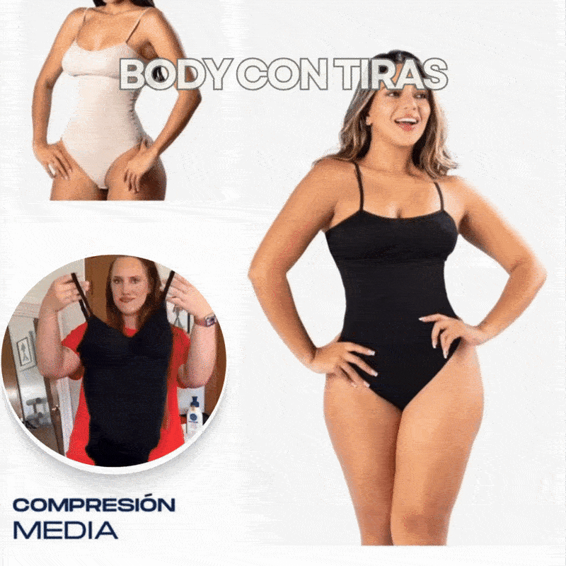 BODY CON TIRAS – ESTILIZA TU FIGURA CON ELEGANCIA Y COMODIDAD – ENVÍO GRATIS 🇨🇴