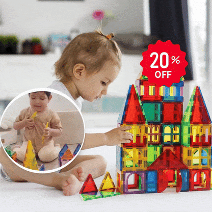 SET ARMATODO DE BLOQUES MAGNÉTICOS - ENVÍO GRATIS 🇨🇴