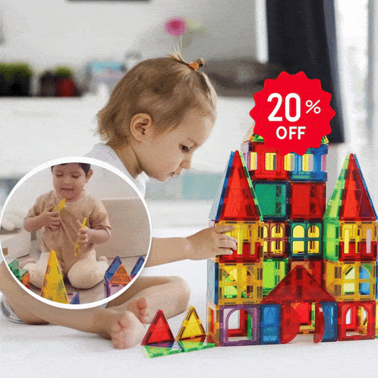 SET ARMATODO DE BLOQUES MAGNÉTICOS - ENVÍO GRATIS 🇨🇴