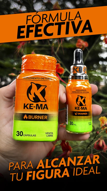 COMBO KE-MA QUEMADOR + DRENADOR NATURAL – TRANSFORMA TU CUERPO DE FORMA SEGURA – ENVÍO GRATIS 🇨🇴