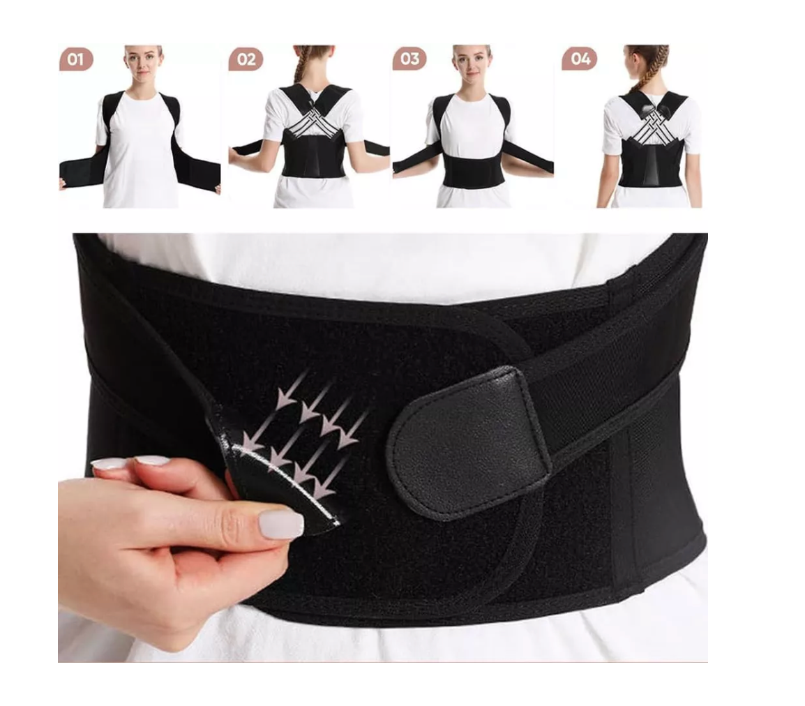 CORRECTOR DE POSTURA CON SOPORTE LUMBAR - ENVÍO GRATIS 🇨🇴