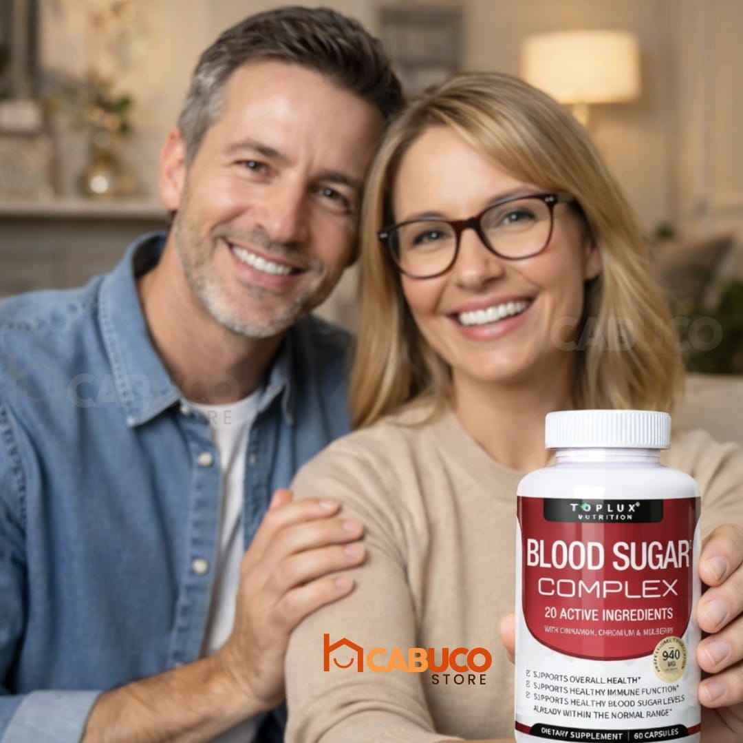 BLOOD SUGAR COMPLEX – CONTROL NATURAL DEL AZÚCAR – BIENESTAR DIARIO – FÁCIL DE TOMAR – ENVÍO GRATIS 🇨🇴