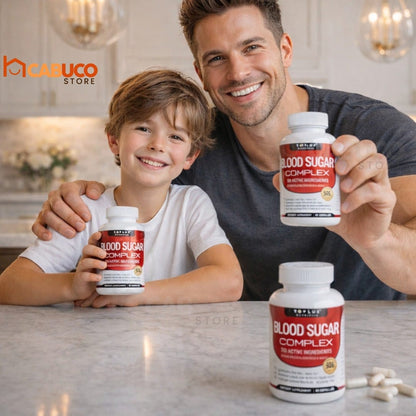 BLOOD SUGAR COMPLEX – CONTROL NATURAL DEL AZÚCAR – BIENESTAR DIARIO – FÁCIL DE TOMAR – ENVÍO GRATIS 🇨🇴