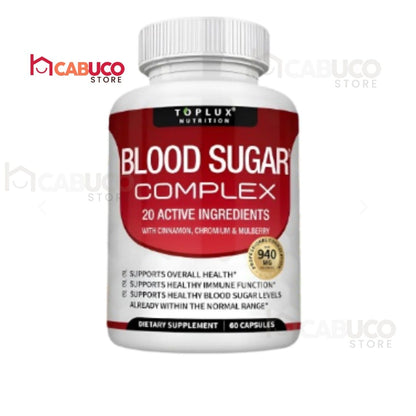 BLOOD SUGAR COMPLEX – CONTROL NATURAL DEL AZÚCAR – BIENESTAR DIARIO – FÁCIL DE TOMAR – ENVÍO GRATIS 🇨🇴