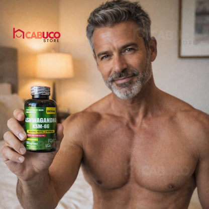 ASHWAGANDHA ORIGINAL KSM-66 x100 – MENOS ESTRÉS, MÁS ENFOQUE Y ENERGÍA REAL – APOYO INTEGRAL CUERPO Y MENTE – ENVÍO GRATIS 🇨🇴
