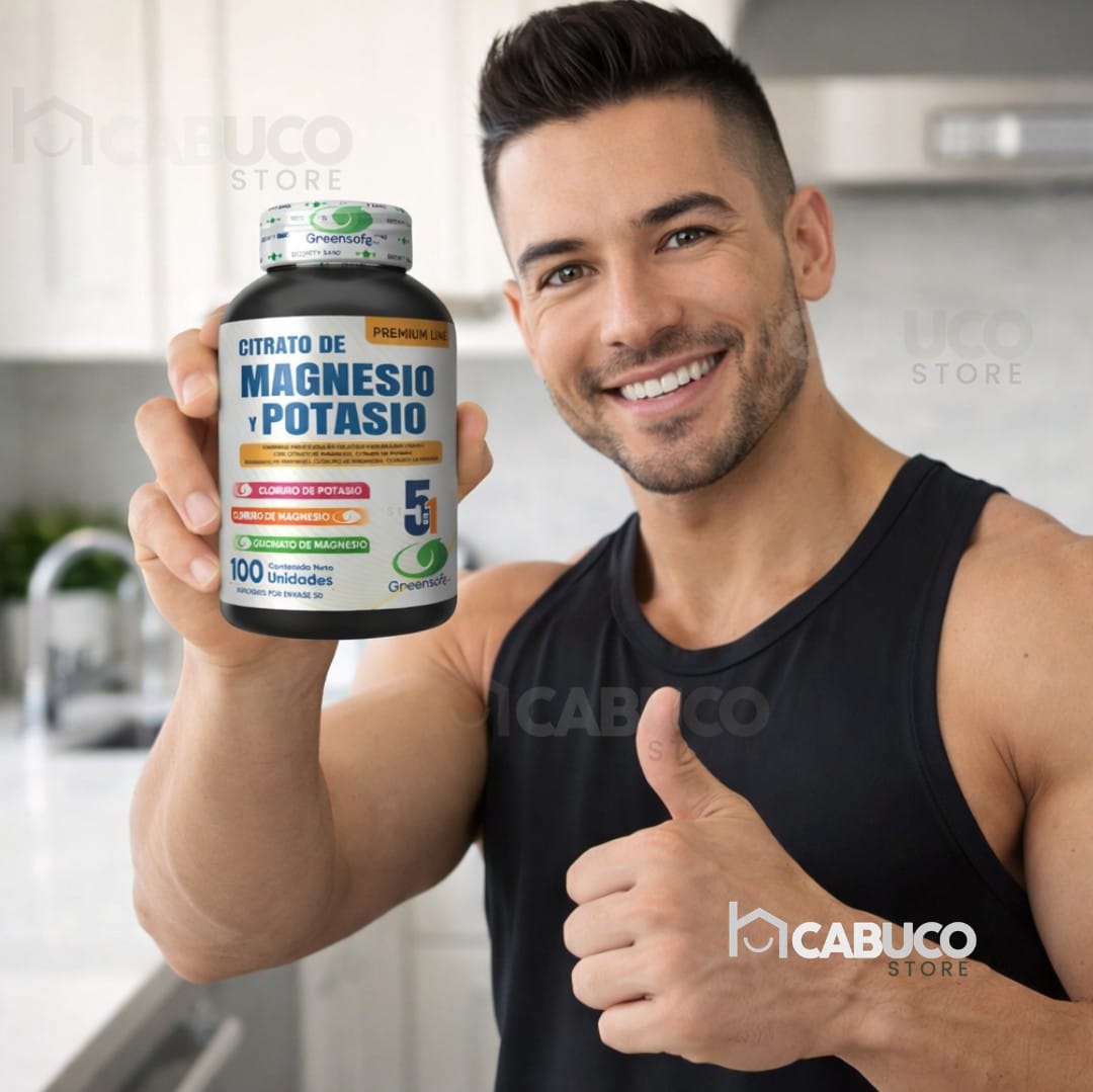 CITRATO DE POTASIO Y MAGNESIO – EQUILIBRIO MUSCULAR Y ENERGÍA – SOPORTE NERVIOSO Y ELECTROLÍTICO – ENVÍO GRATIS 🇨🇴