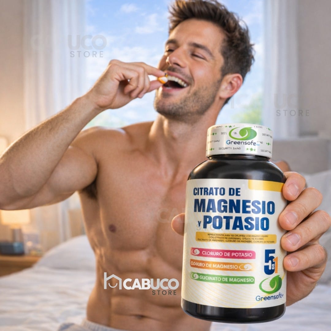 CITRATO DE POTASIO Y MAGNESIO – EQUILIBRIO MUSCULAR Y ENERGÍA – SOPORTE NERVIOSO Y ELECTROLÍTICO – ENVÍO GRATIS 🇨🇴