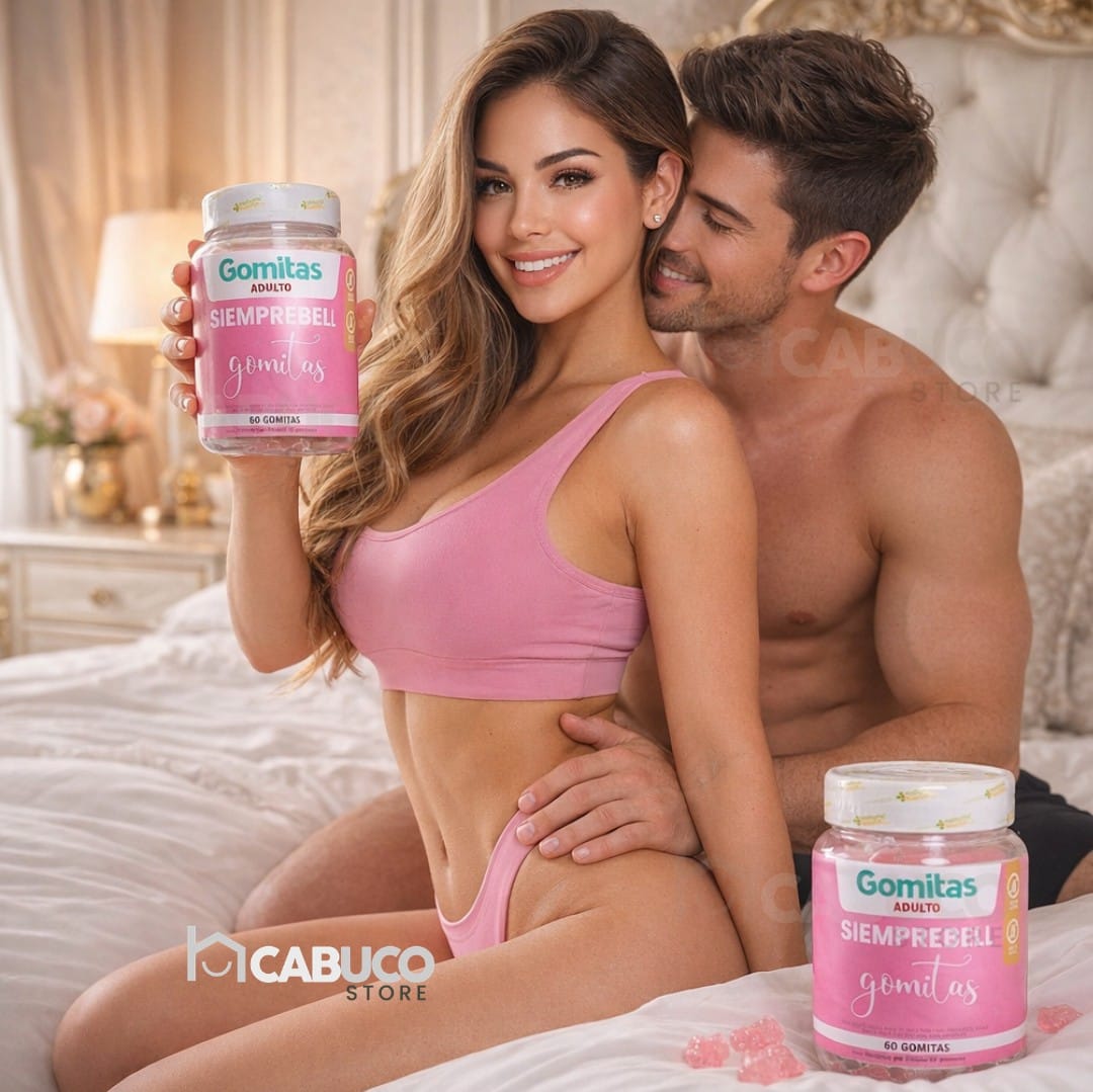 SIEMPREBELL GOMITAS ADULTO – EQUILIBRIO HORMONAL FEMENINO – ENERGÍA, BELLEZA Y CURVAS NATURALES – ENVÍO GRATIS 🇨🇴