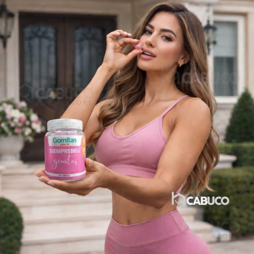 SIEMPREBELL GOMITAS ADULTO – EQUILIBRIO HORMONAL FEMENINO – ENERGÍA, BELLEZA Y CURVAS NATURALES – ENVÍO GRATIS 🇨🇴