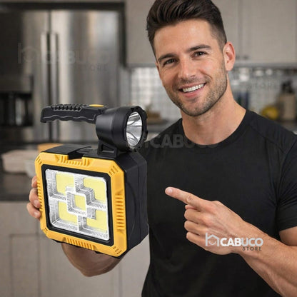 LINTERNA SOLAR MULTIFUNCIONAL CON KIT DE HERRAMIENTAS – LUZ POTENTE Y POWER BANK | ENVÍO GRATIS 🇨🇴