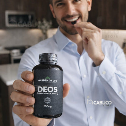 DEOS HIERBABUENA Y MENTA 550 MG – BIENESTAR DIGESTIVO Y RESPIRACIÓN FRESCA – CONFORT NATURAL DIARIO – ENVÍO GRATIS 🇨🇴