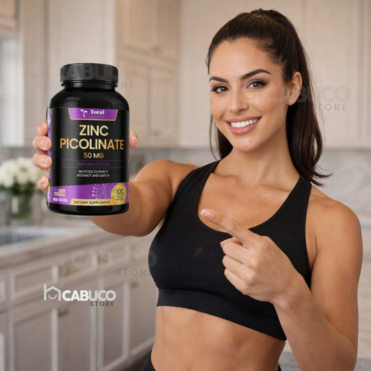 ZINC PICOLINATE TOTAL HEALTH – SOPORTE INMUNOLÓGICO – ENERGÍA, DEFENSAS Y BIENESTAR INTEGRAL – ENVÍO GRATIS 🇨🇴