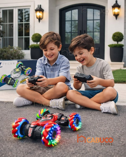 CARRO ACROBÁTICO STUNT TWIST GIROS 360° – CARRO 4WD DOBLE CARA – DIVERSIÓN EXTREMA PARA NIÑOS – ENVÍO GRATIS 🇨🇴