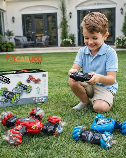 CARRO ACROBÁTICO STUNT TWIST GIROS 360° – CARRO 4WD DOBLE CARA – DIVERSIÓN EXTREMA PARA NIÑOS – ENVÍO GRATIS 🇨🇴